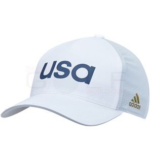 Adidas White USA Dad Hat